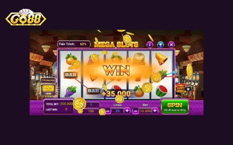Game nổ hũ Go88  có tỷ lệ thưởng khủng cho người chơi